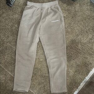 Alphalete Taupe Fleece Pants